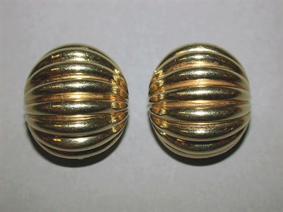 Lot 204 - Pair of Gold Earclips