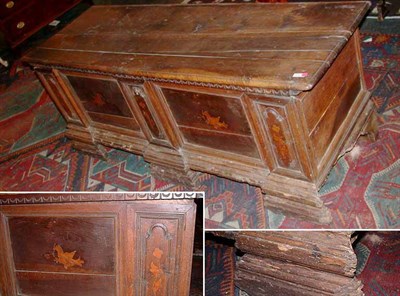 Lot 400A - Continental Walnut Cassone