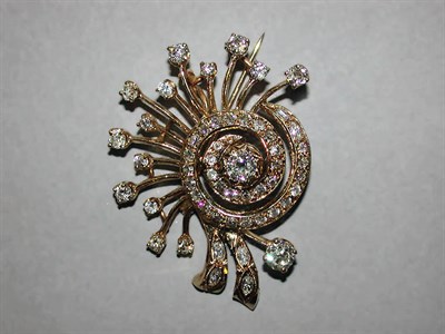 Lot 566 - Diamond Circle Pin