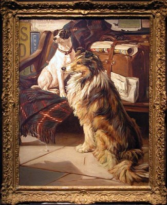Lot 250 - Arthur Wardle British, 1864-1949 LATE FOR THE...