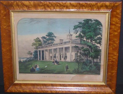 Lot 107 - Currier & Ives, publishers THE HOME OF...