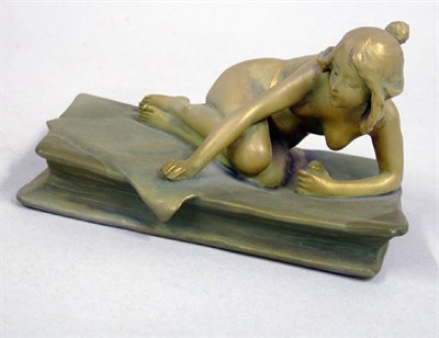 Lot 1095 - Art Nouveau Porcelain Figure Depicting a nude...