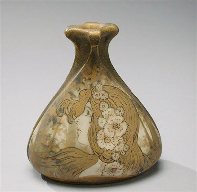Lot 1116 - Amphora Porcelain Vase Of conical form,...