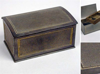 Lot 893 - Tiffany Studios Bronze Jewel Box Of domed...