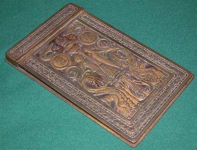 Lot 1210 - Tiffany Studios Gilt-Bronze Note Pad Holder In...