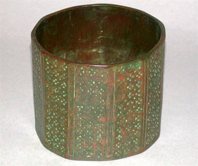 Lot 1209 - Three Tiffany Studios Bronze Cachepots Two...