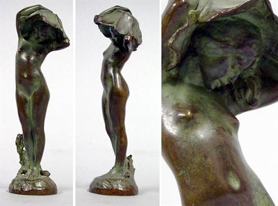 Lot 1150 - Bronze Sculpture Poppy After a model by Edward...