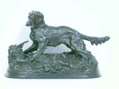 Lot 195 - Pierre Jules Mene French, 1810-1879 SETTER ON...