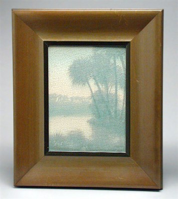 Lot 1187 - Rookwood Vellum Glaze Pottery Plaque Depicting...
