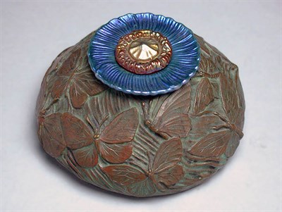 Lot 940 - Tiffany Studios Favrile Glass and Bronze...