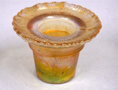 Lot 1252 - Tiffany Studios Favrile Glass Floriform...