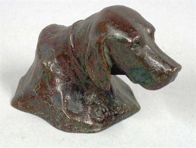 Lot 1198 - Tiffany Studios Bronze Paperweight In the form...