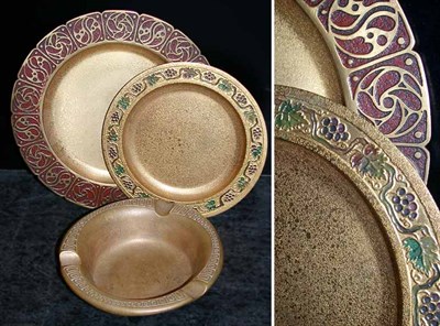 Lot 1279 - Group of Tiffany Studios Gilt-Bronze Articles...