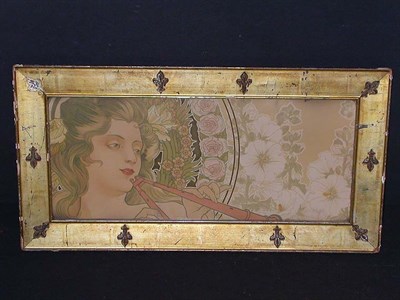 Lot 980 - Adolphe Cossard [THE PIPE PLAYER] Color...