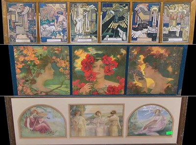 Lot 988 - After Charles Louis Minton [WOMEN BY THE SEA]...