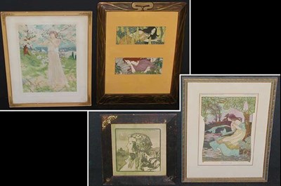 Lot 973 - Various Artists [ART NOUVEAU WOMEN] Seven...