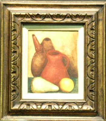 Lot 50 - Andres Monreal Chilean, b.1937 RUSTIC STILL...