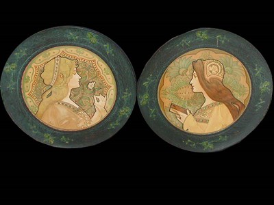 Lot 981 - Jane Atche FEMME A LA MARGUERITE and FEMME AU...