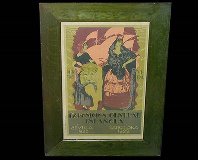 Lot 986 - Hohenlieter EXPOSICION GENERAL ESPANOLA Color...
