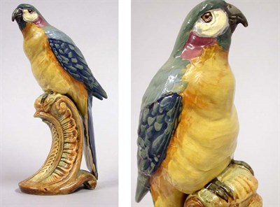 Lot 1059 - Weller Pottery Figure of a Parrot Height 12...