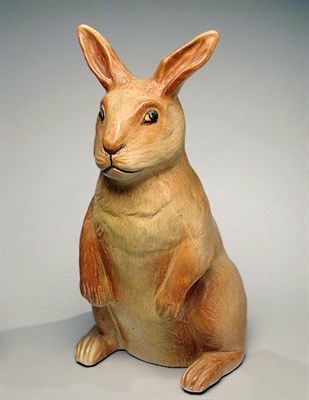 Lot 1036 - Weller Potter Figure of a Rabbit Height 15 3/4...