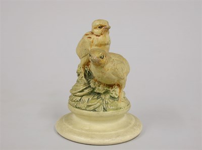 Lot 1062 - Weller Pottery Figural Group Molded as two...