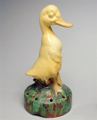 Lot 1040 - Weller Pottery Figure of a Duck Height 11 1/2...