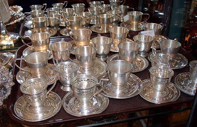 Lot 348 - Miscellaneous Group of Sterling Silver...