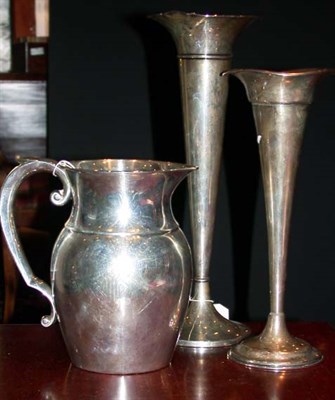 Lot 342 - Group of Sterling Silver Articles Comprising a...