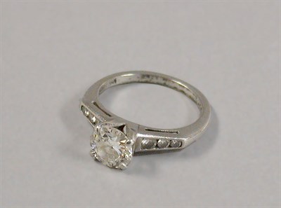 Lot 430 - Diamond Engagement Ring