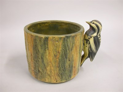 Lot 1000 - Weller Pottery Jardiniere Molded as a...