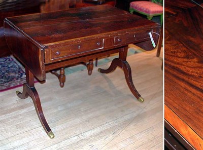 Lot 509 - Regency Mahogany Sofa Table