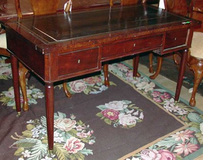 Lot 289 - Charles X Leather Inset Mahogany Bureau Plat