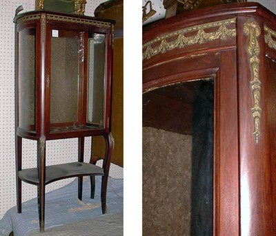 Lot 467 - Louis XV Style Gilt-Metal Mounted Mahogany...