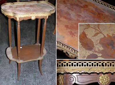 Lot 361 - Louis XVI Style Painted Reniform Side Table...