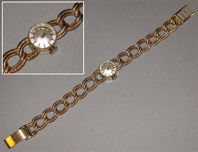 Lot 380 - Lady's Gold Wristwatch