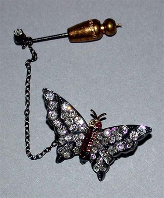 Lot 379 - Antique Butterfly Pin