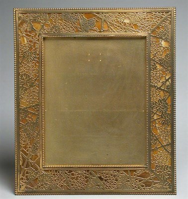 Lot 896 - Tiffany Studios Glass and Gilt-Bronze Picture...