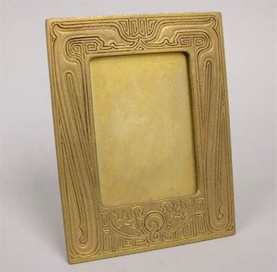 Lot 1224 - Tiffany Studios Gilt-Bronze Picture Frame In...
