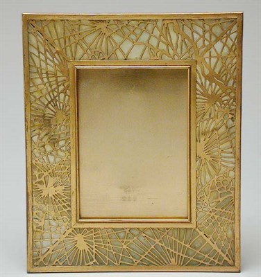 Lot 897 - Tiffany Studios Glass and Gilt-Bronze Picture...