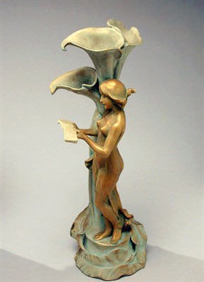Lot 1113 - Ernst Wahliss Art Nouveau Figure of a Nude...