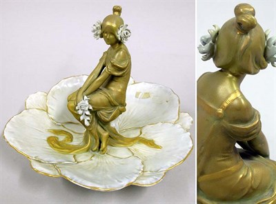 Lot 1078 - Austrian Art Nouveau Porcelain Figural...