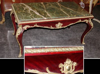 Lot 307 - Louis XV Style Bronze Mounted Mahogany...