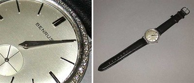 Lot 66 - Gentleman's Diamond Wristwatch