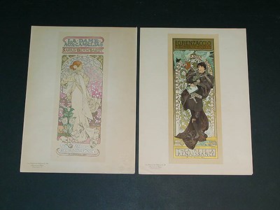 Lot 979 - Alphonse Mucha LORENZACCIO and LA DAME AUX...
