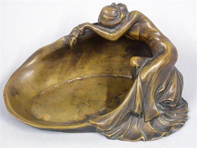 Lot 1164 - French Art Nouveau Bronze Figure of a Nude...