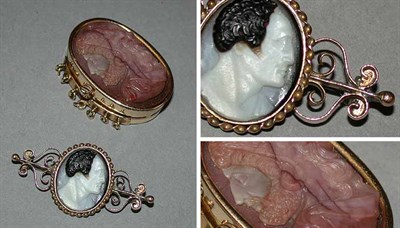 Lot 295 - Two Stone Cameos