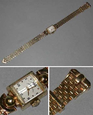 Lot 132 - Lady's Gold Wristwatch