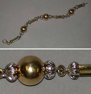 Lot 340 - Gold Flexible Bracelet