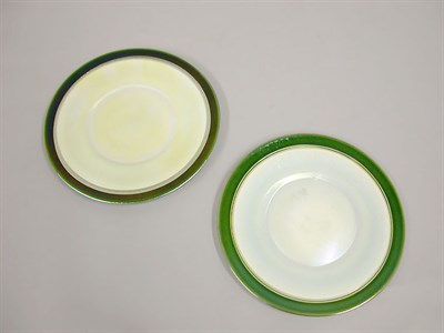 Lot 1195 - Two Tiffany Studios Favrile Glass Dessert...